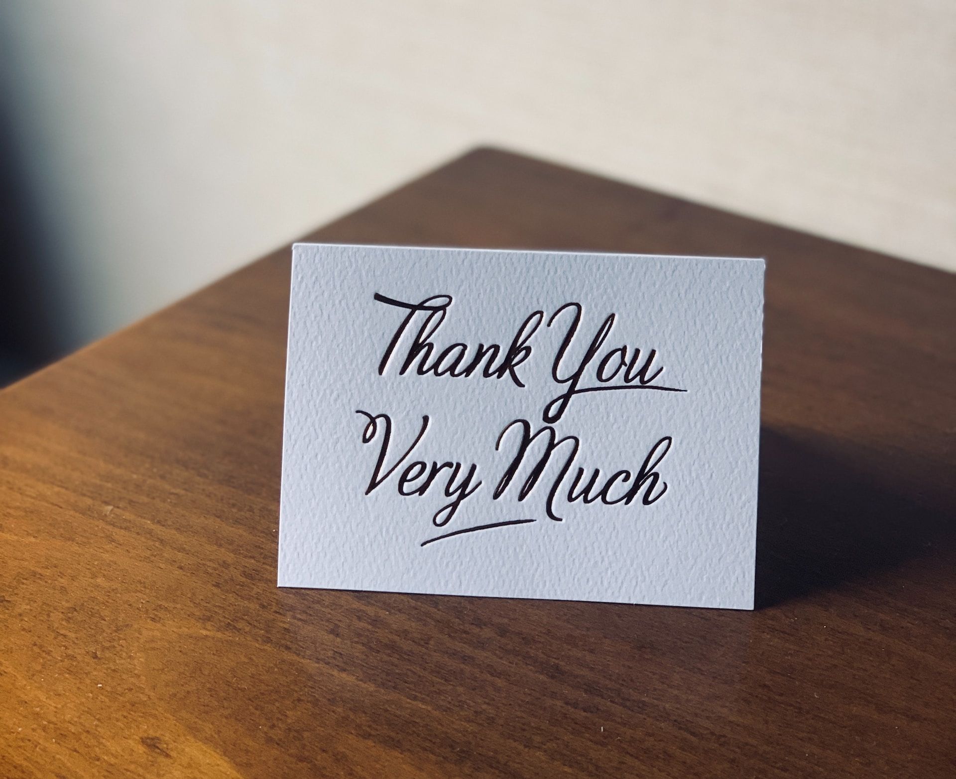 Wedding Thank You Card Wording Examples