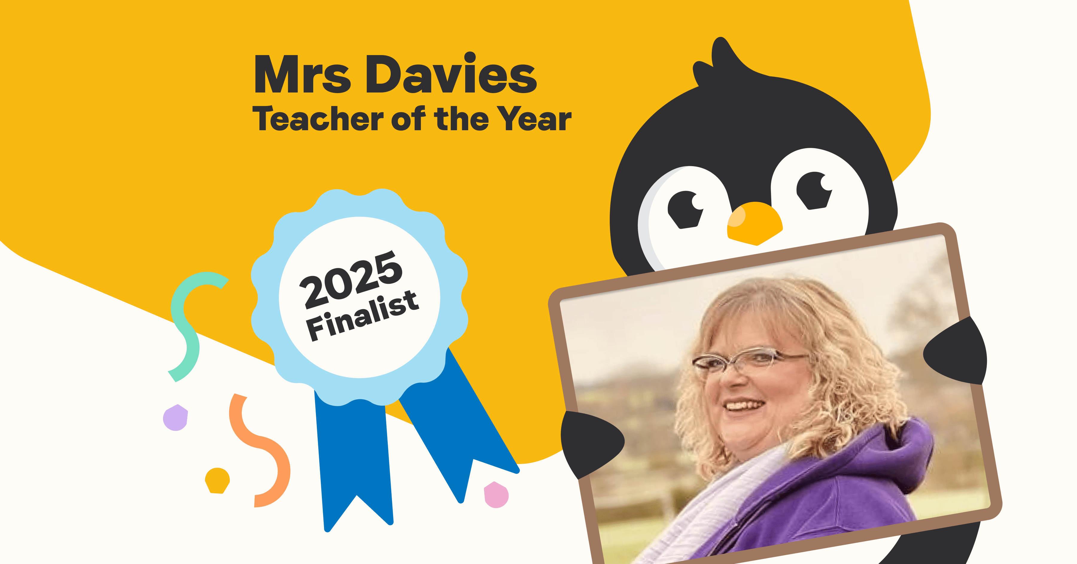 Mrs. Davies Shortlisted for Teacher of the Year 2025