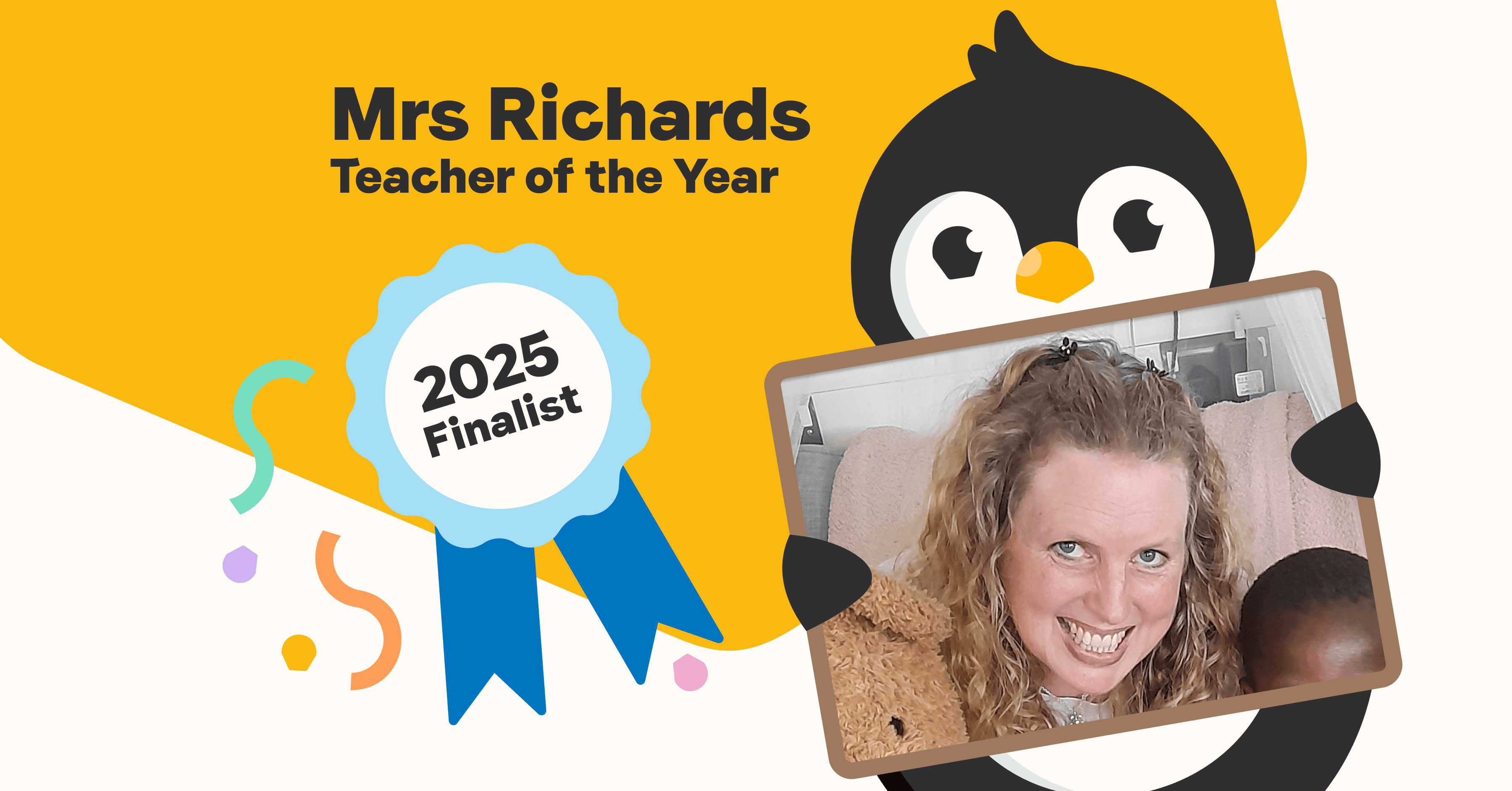 Mrs Richards – Finalist for Teacher of the Year 2025 